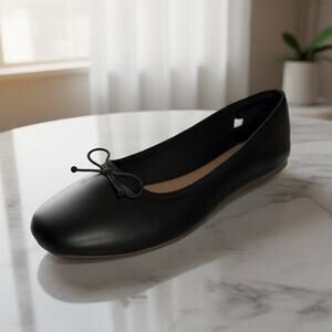 A New Day Jackie Ballet Flats Black Size 6